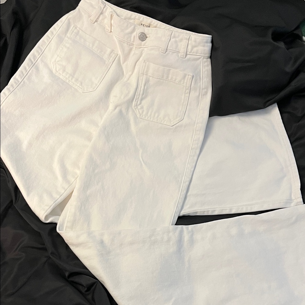 Reiss Isa High Rise Flared Jeans - Picture 4 of 14
